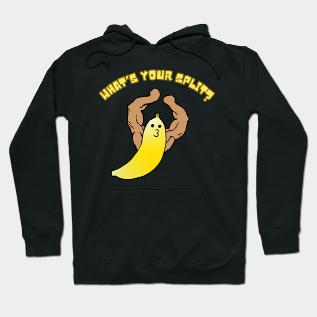 Buff banana bodybuilding Hoodie by 1323FitnessCo